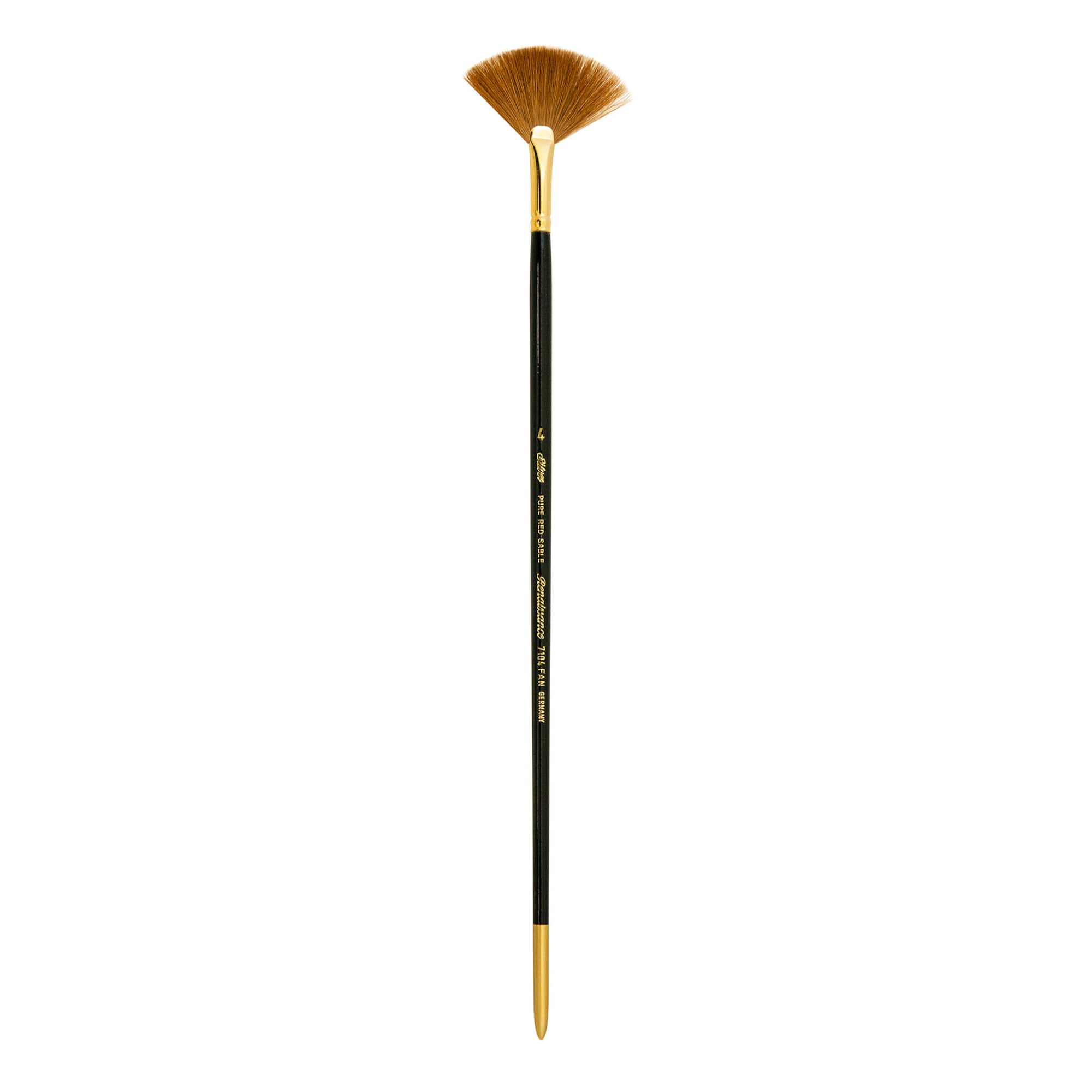 Silver Brush Limited Renaissance® Series 7104 Size 4 Blender Long Handle Fan Brush